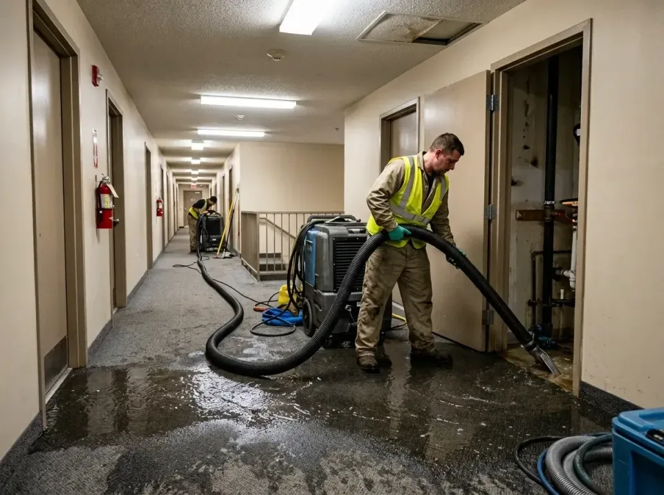 multi-unit-apartment-hallway-f-005 — frequently asked questions, Emergency Burst Pipe Water Extraction & Removal in Pismo Be…